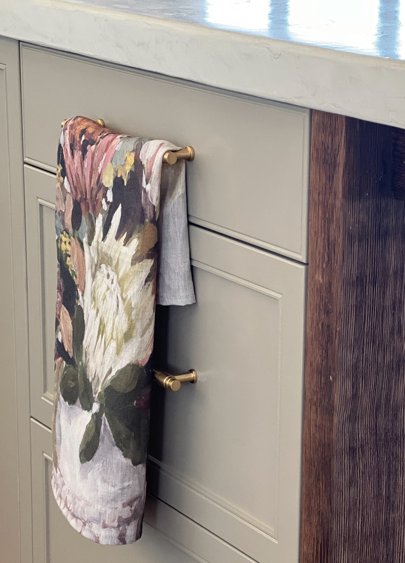 King Proteas and Banksias Tea Towels