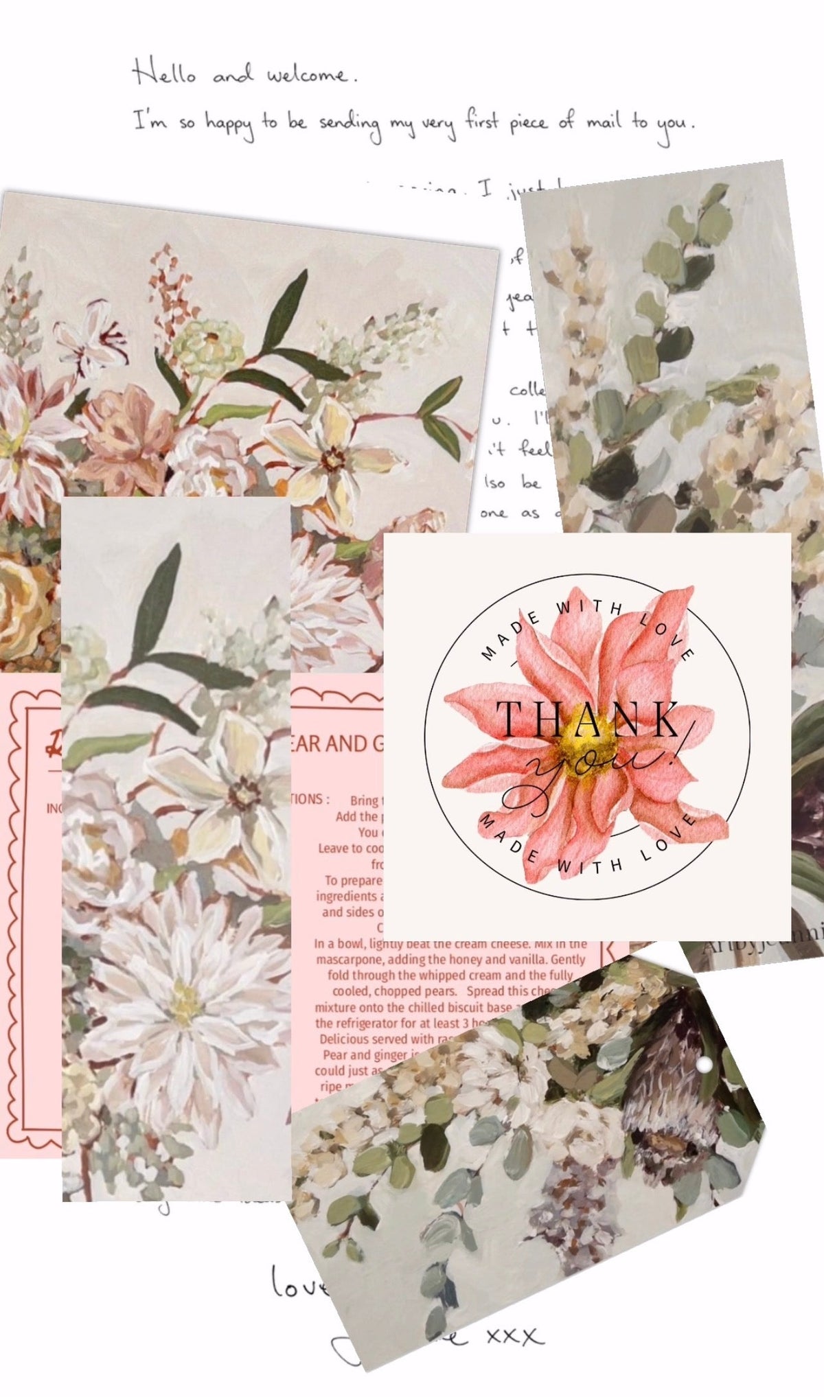 Inside an envelope from The Studio Post