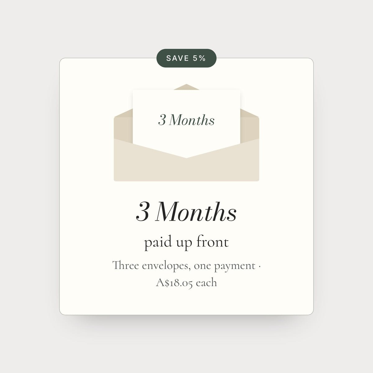 The Studio Post – 3 Months, paid up front