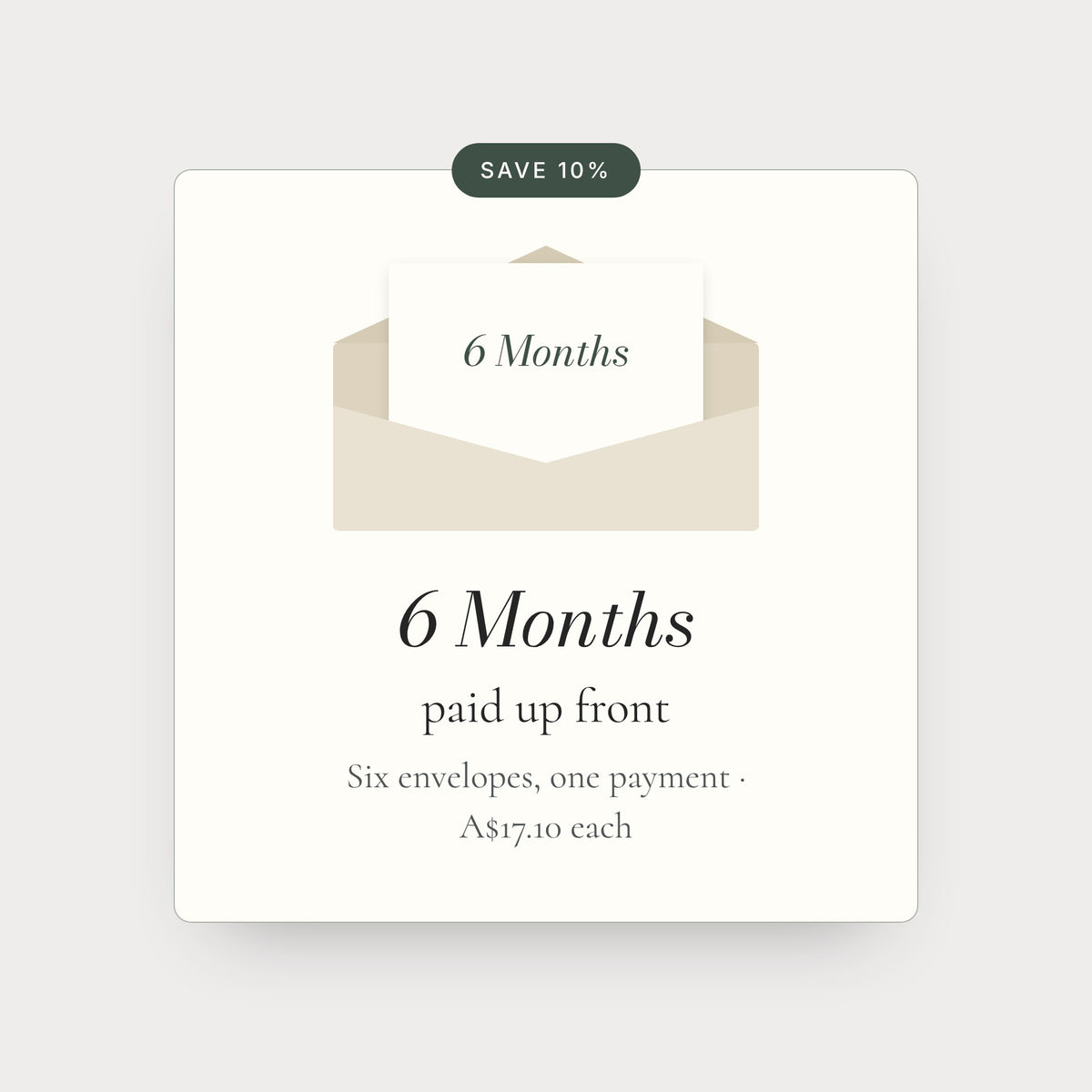 The Studio Post – 6 Months, paid up front